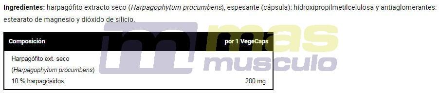 Harpagophytum - 60 capsules de VitoBest 3/3