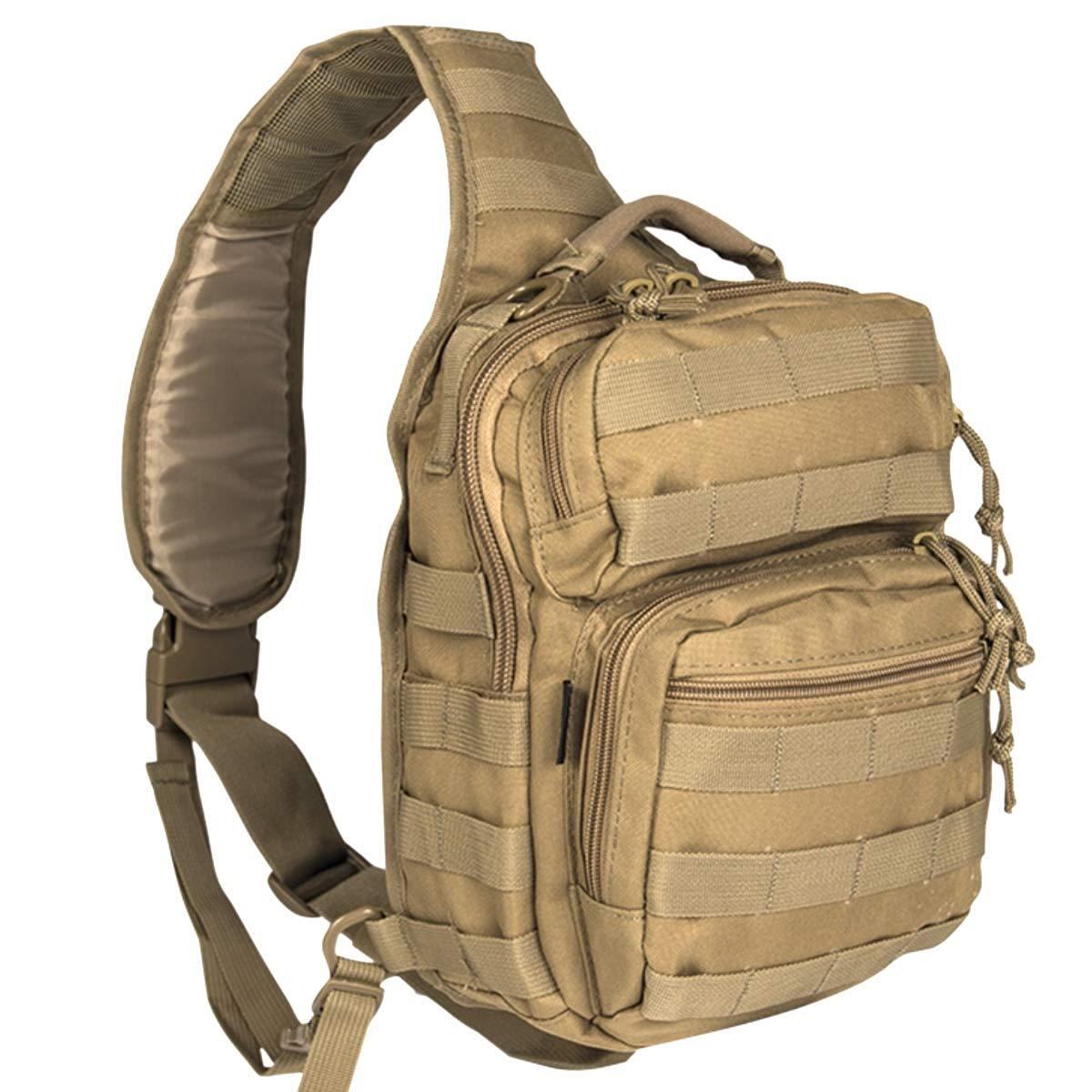 MIL-TEC Mil-Tec One Strap Small Assault Pack Coyote