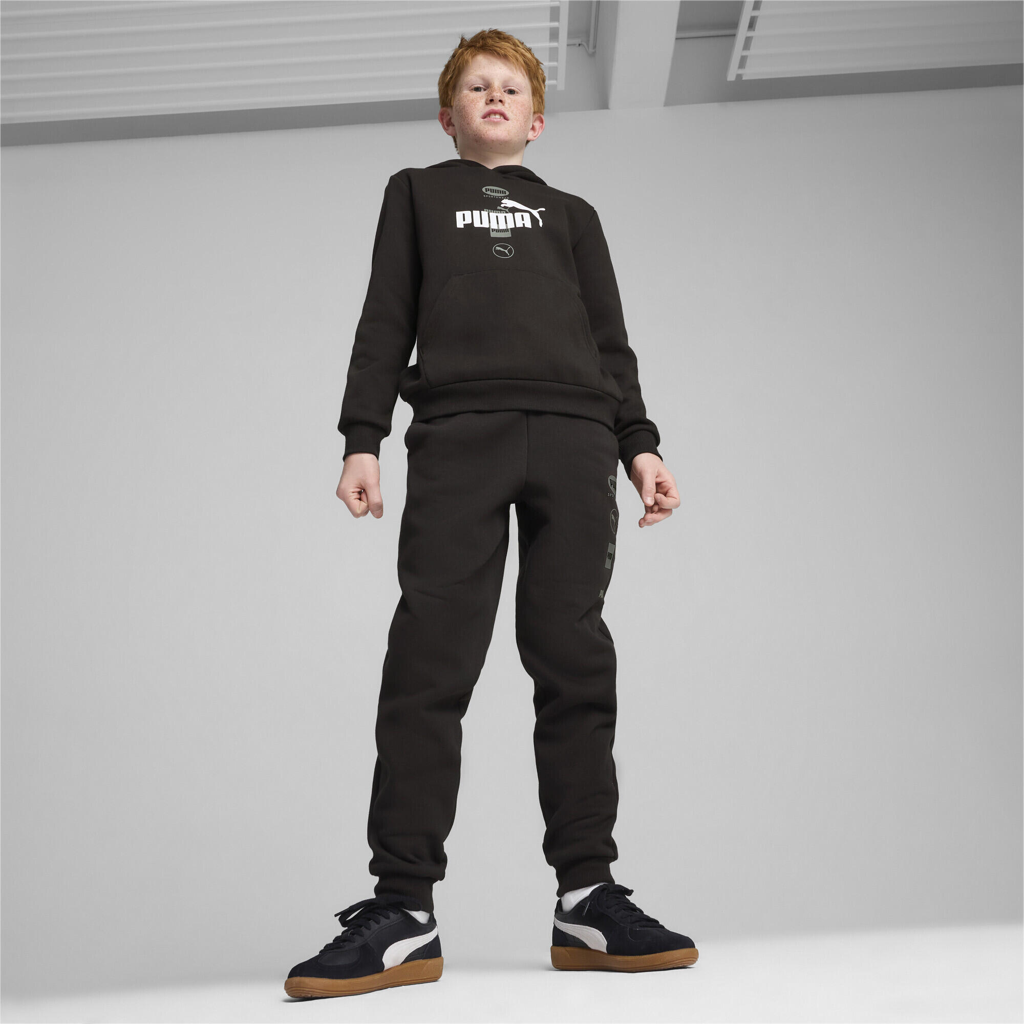 Pantalon à imprimés POWER PUMA Enfant et Adolescent PUMA Black 6/7