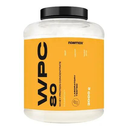 nowmax® WPC 80 Whey Protein 2000 g Truskawka