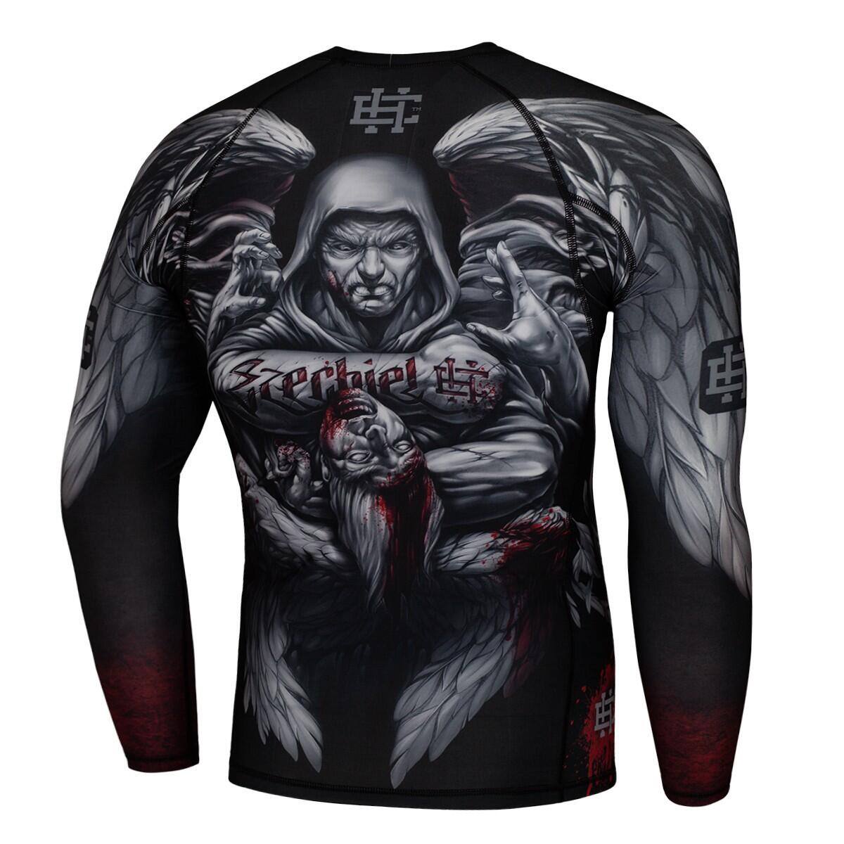 Langarm rashguard voor heren voor MMA EXTREME HOBBY EZECHIEL 2/7