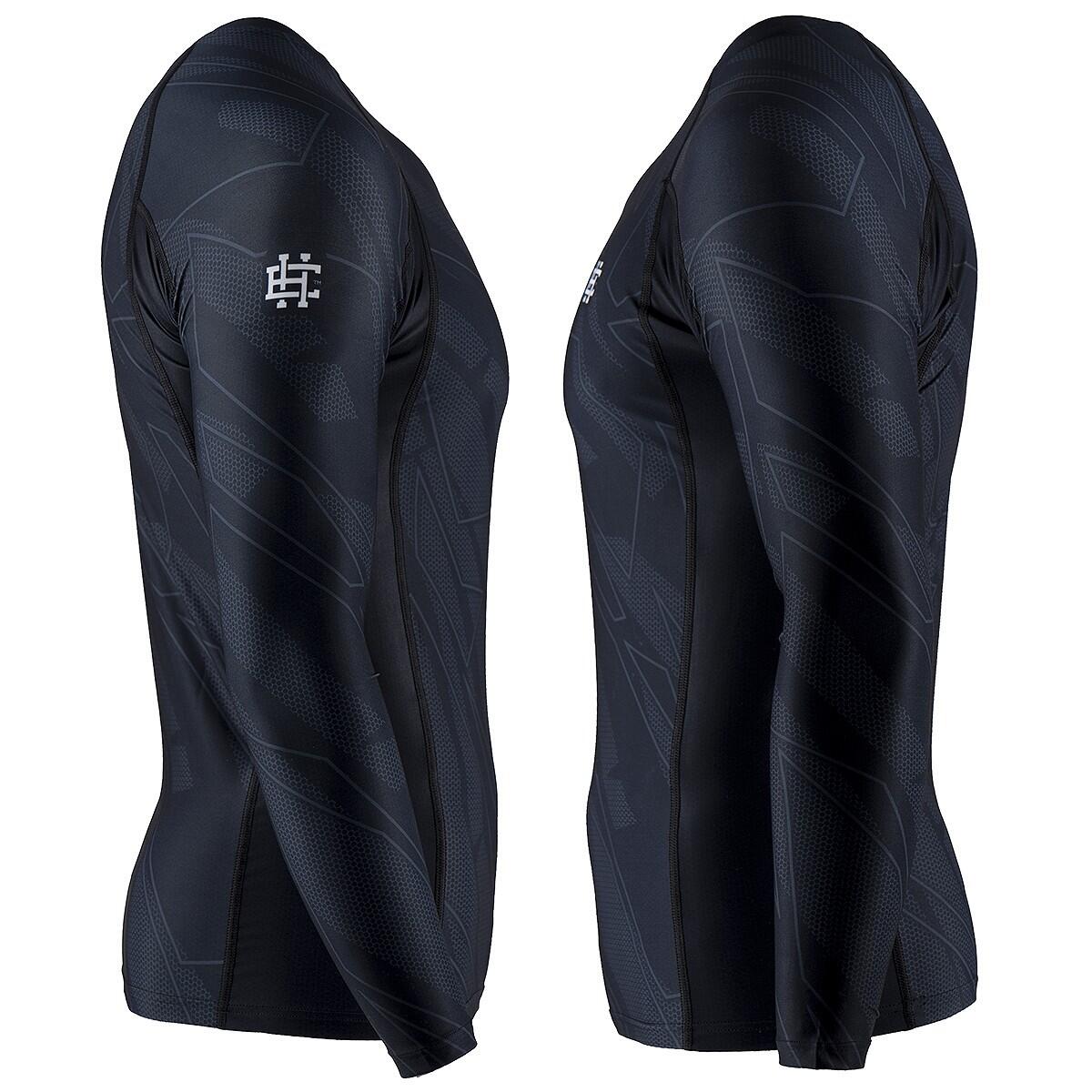 Rashguard à manches longues pour hommes MMA EXTREME HOBBY SHADOW 3/7