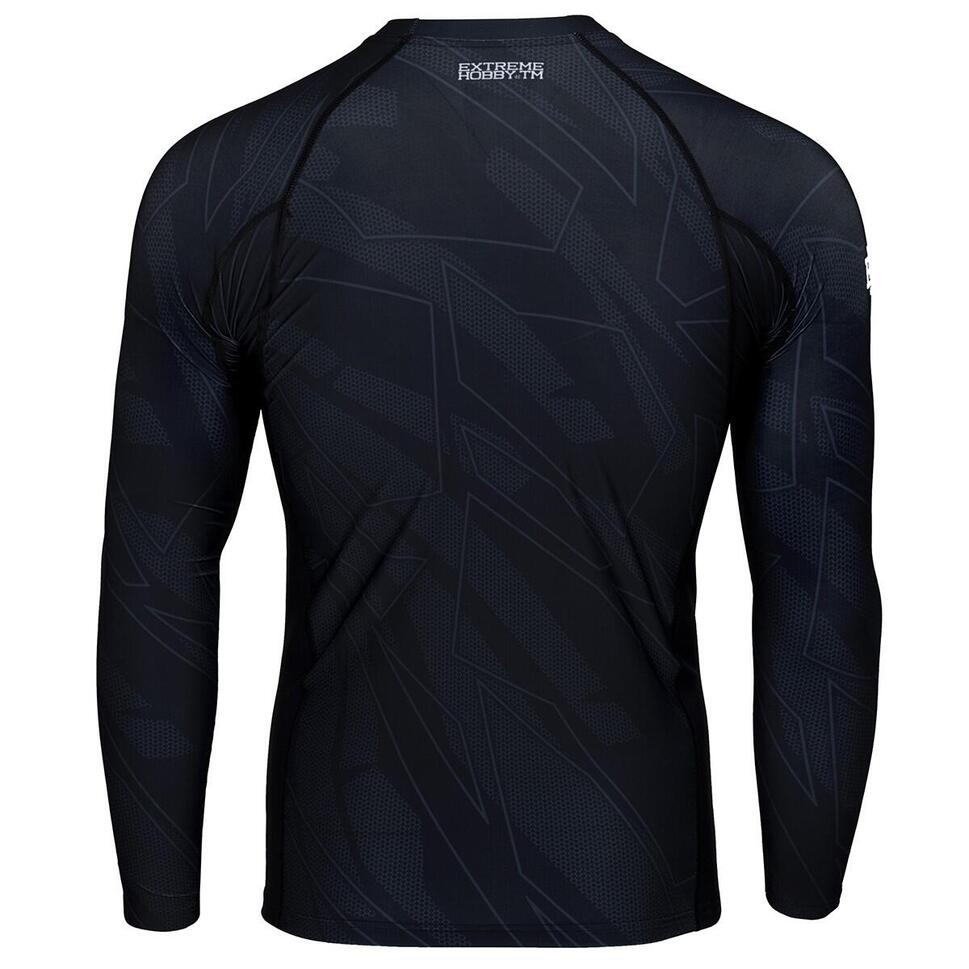Koszulka sportowa męska Rashguard do MMA EXTREME HOBBY SHADOW