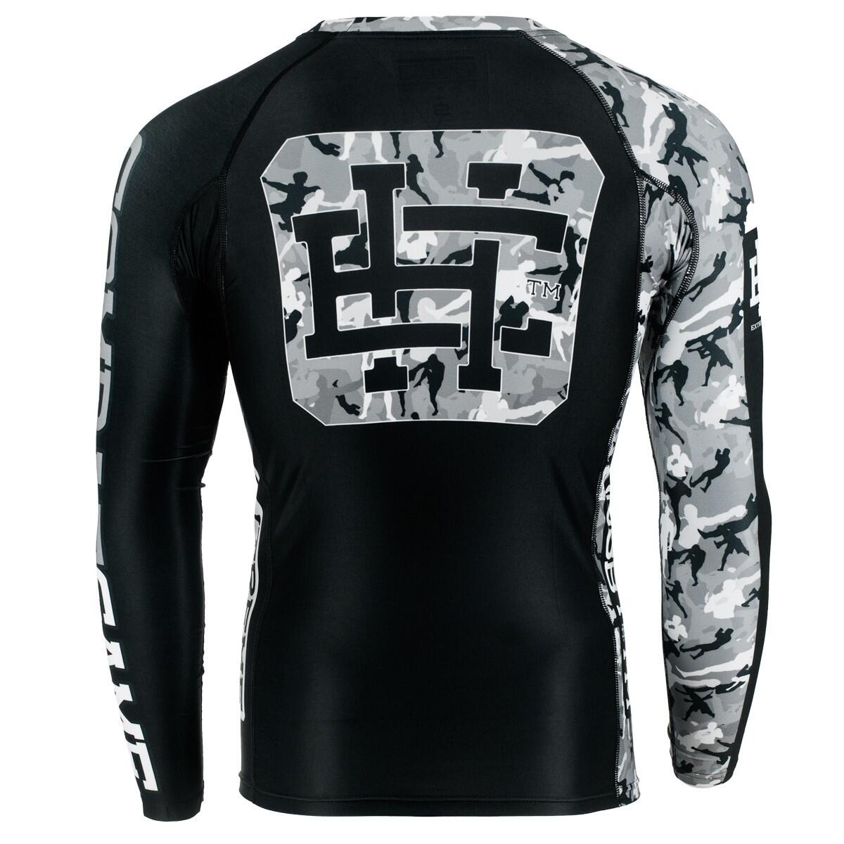 Rashguard a maniche lunghe da uomo MMA EXTREME HOBBY COMBAT GAME 2/7