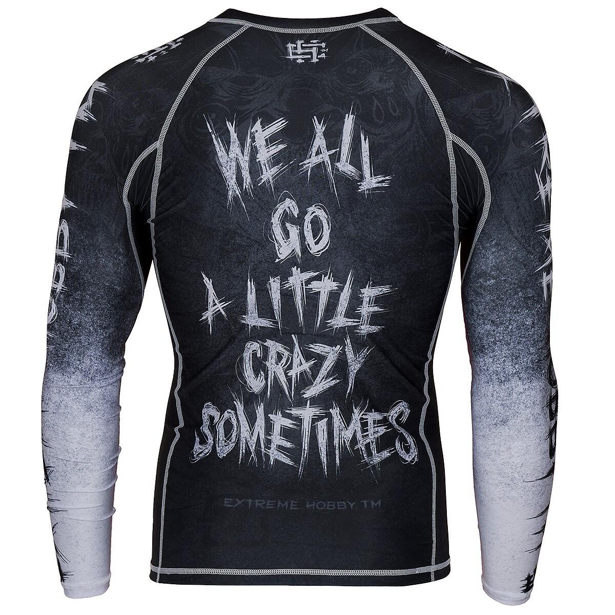 Rashguard à manches longues pour hommes MMA EXTREME HOBBY PSYCHO CLOWN 3/7