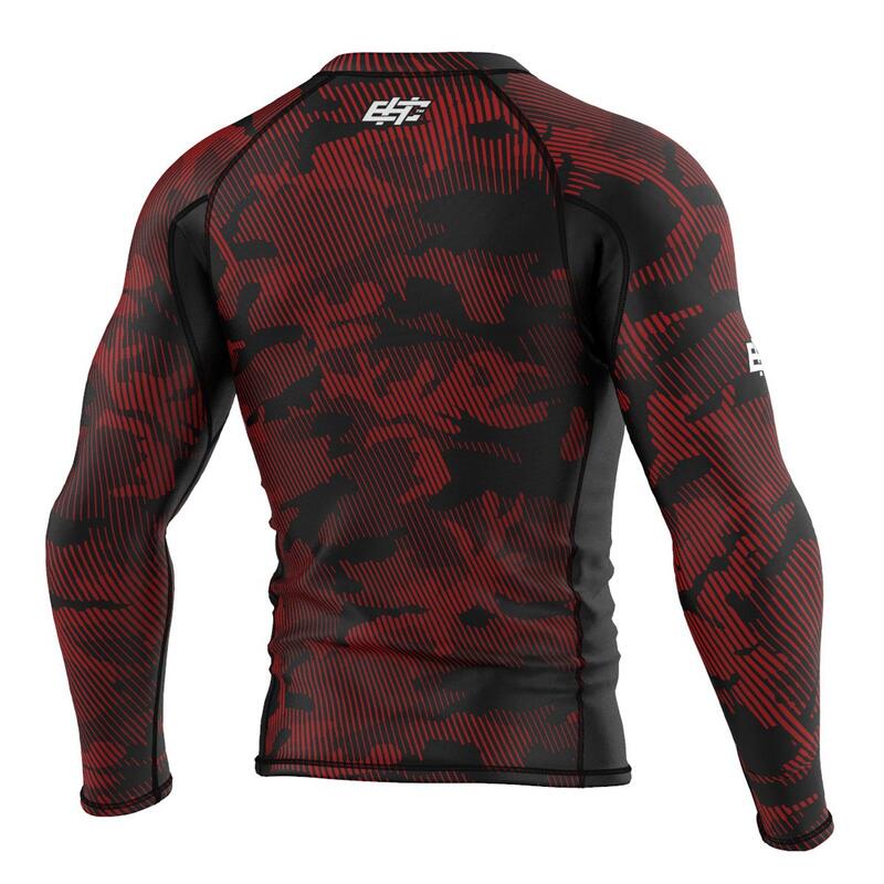 Koszulka sportowa męska Rashguard do MMA EXTREME HOBBY HAVOC