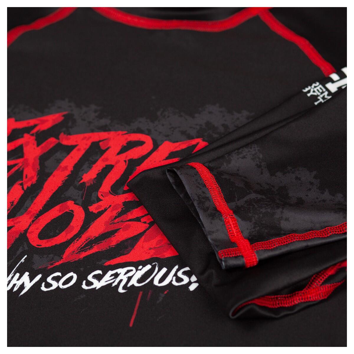 Rashguard à manches longues pour hommes MMA EXTREME HOBBY WHY SO SERIOUS 4/7
