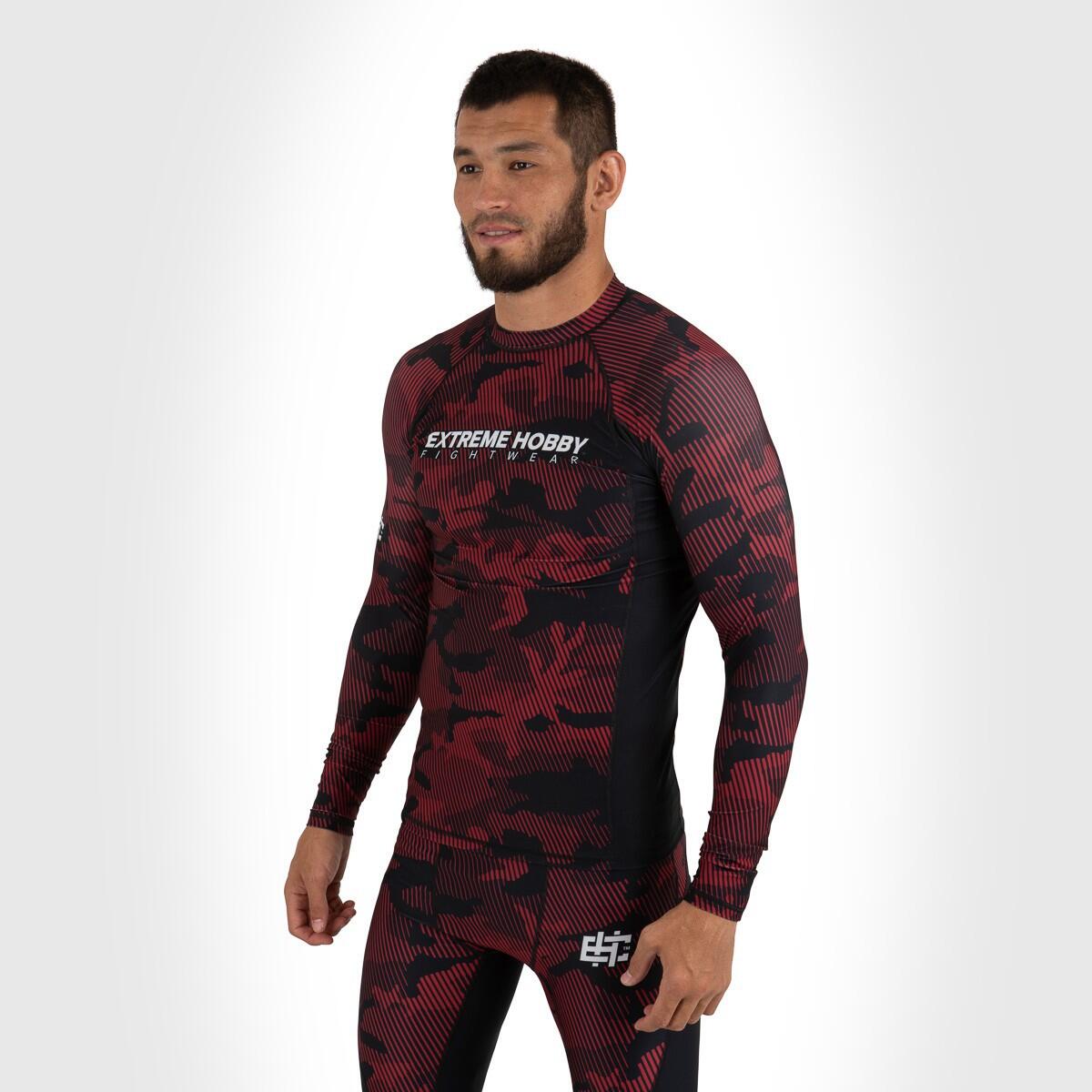 Rashguard met lange mouwen voor heren MMA EXTREME HOBBY HAVOC 5/8