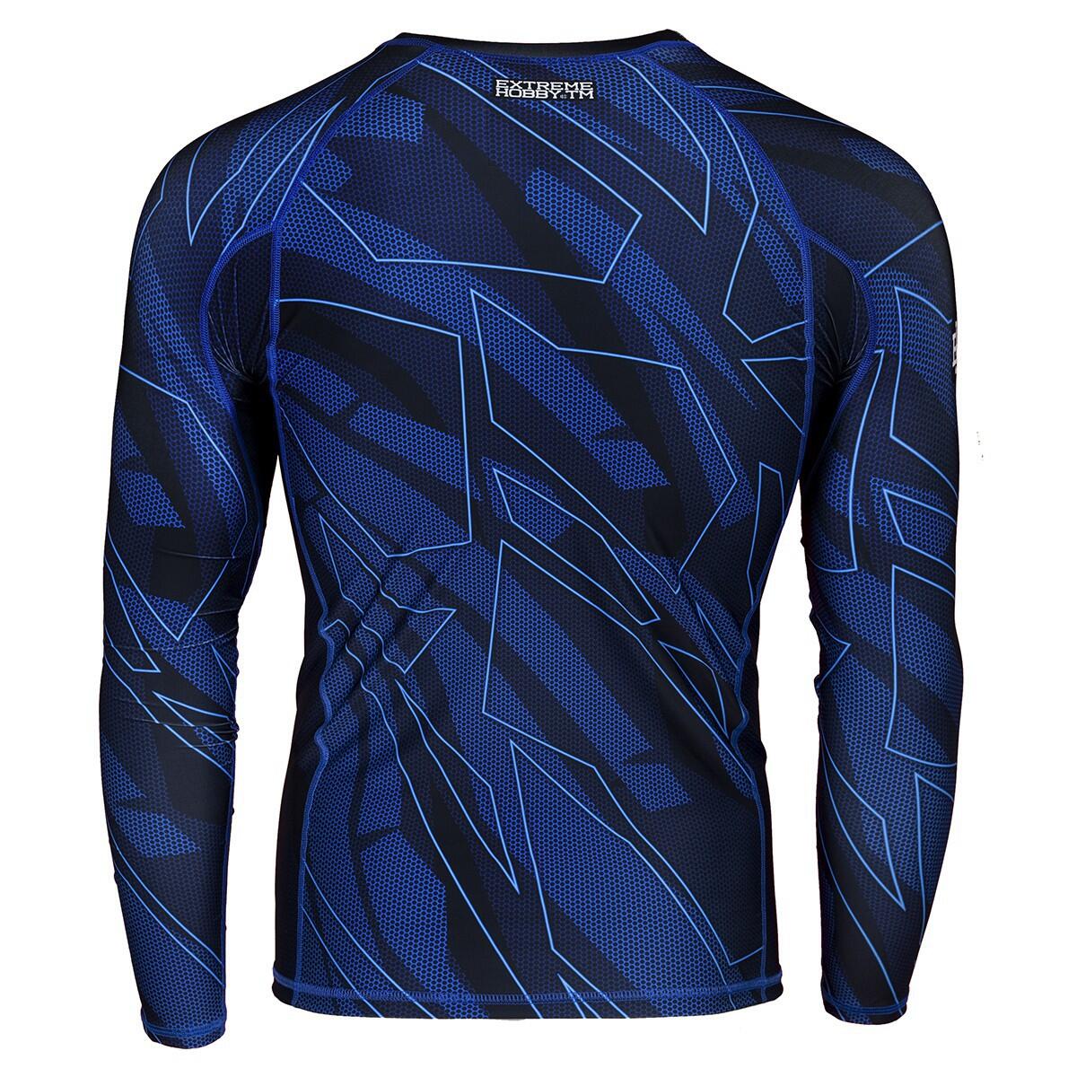 Langarm rashguard voor heren voor MMA EXTREME HOBBY SHADOW 2/4