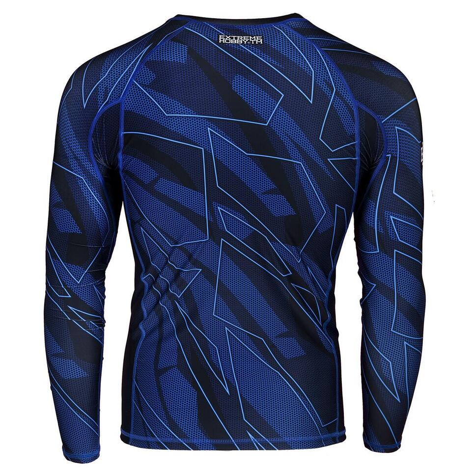 Koszulka sportowa męska Rashguard do MMA EXTREME HOBBY SHADOW