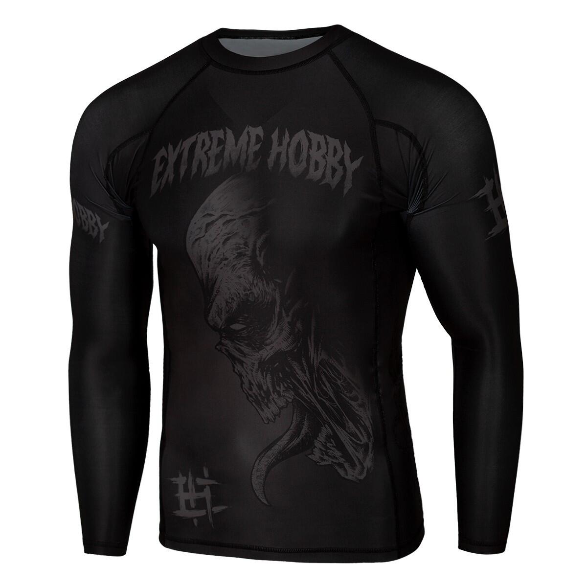 Extreme Hobby - Rashguard À Manches Longues Pour Hommes Mma Extreme Hobby Nightmare - Rashguard - Noir - 52 2xl - Decathlon