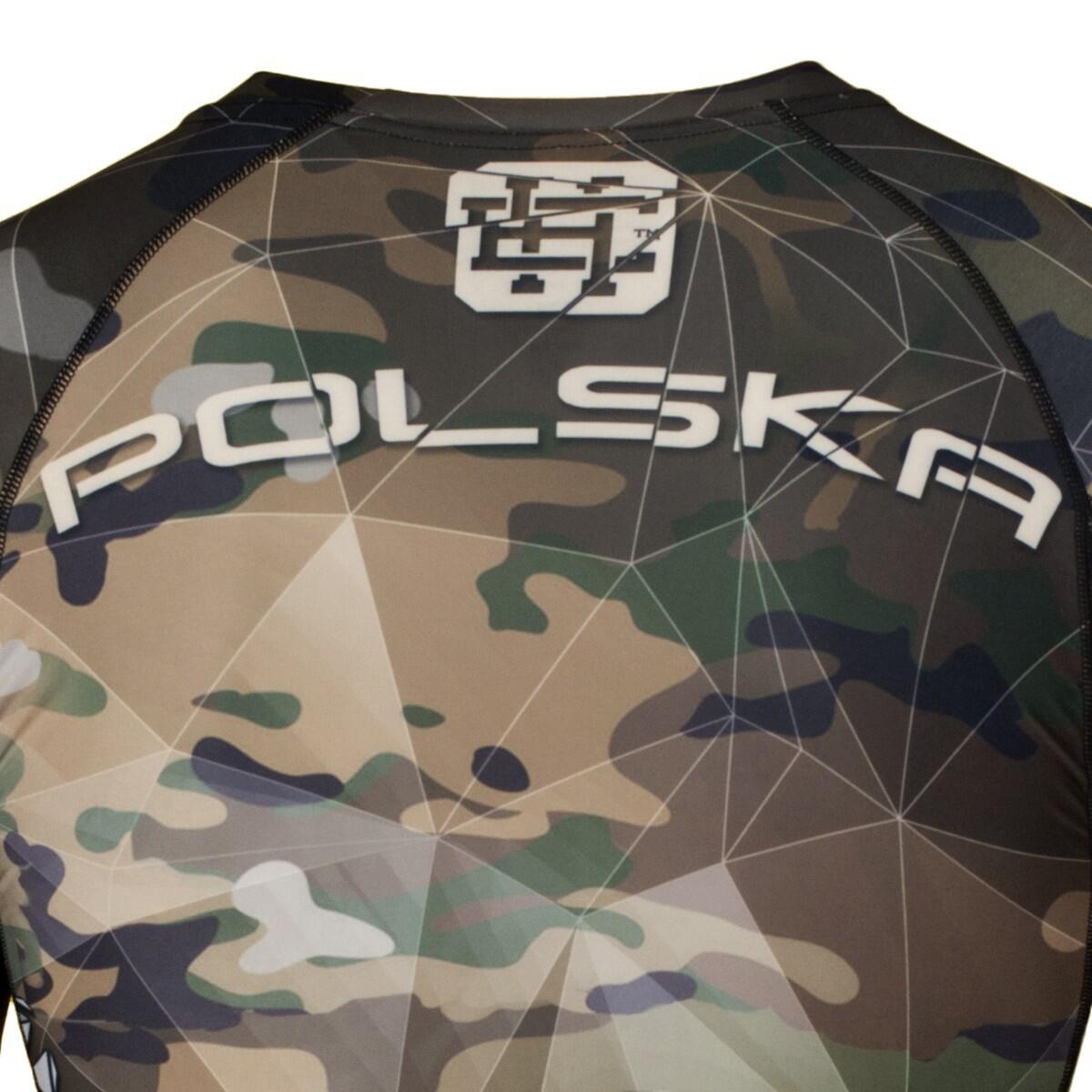 Rashguard a maniche lunghe da uomo MMA EXTREME HOBBY POLAND CAMO 5/7