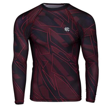 Rashguard Langarm für Herren MMA EXTREME HOBBY SHADOW