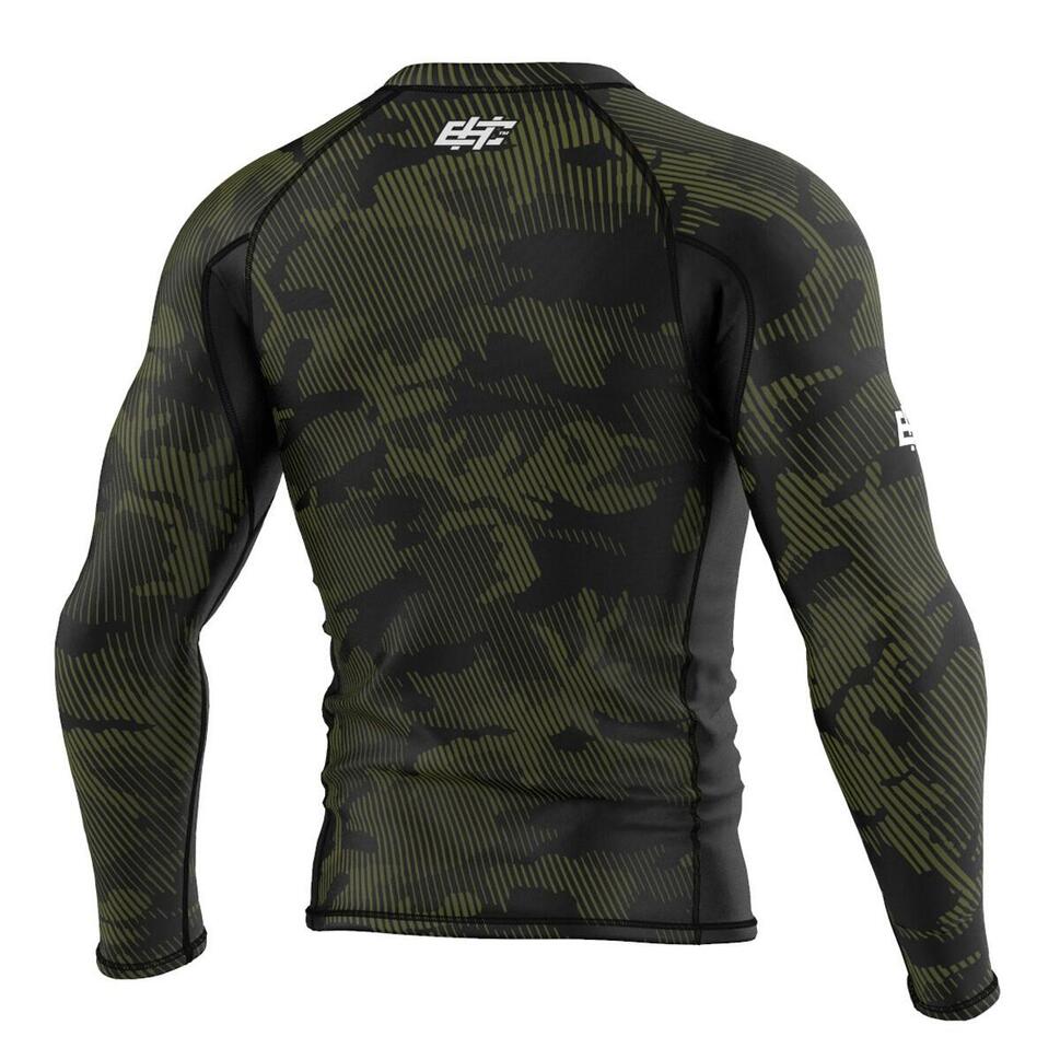 Koszulka sportowa męska Rashguard do MMA EXTREME HOBBY HAVOC