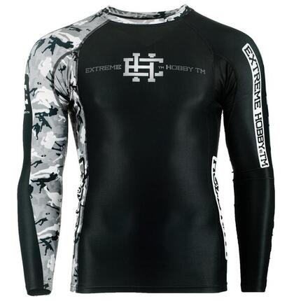 Rashguard Langarm für Herren MMA EXTREME HOBBY COMBAT GAME