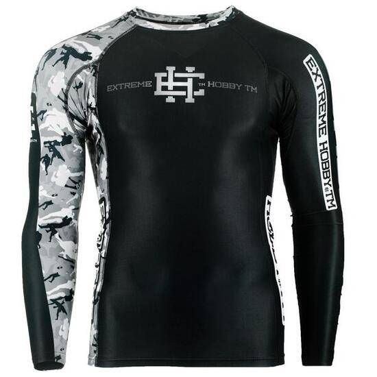 Rashguard Langarm für Herren MMA EXTREME HOBBY COMBAT GAME