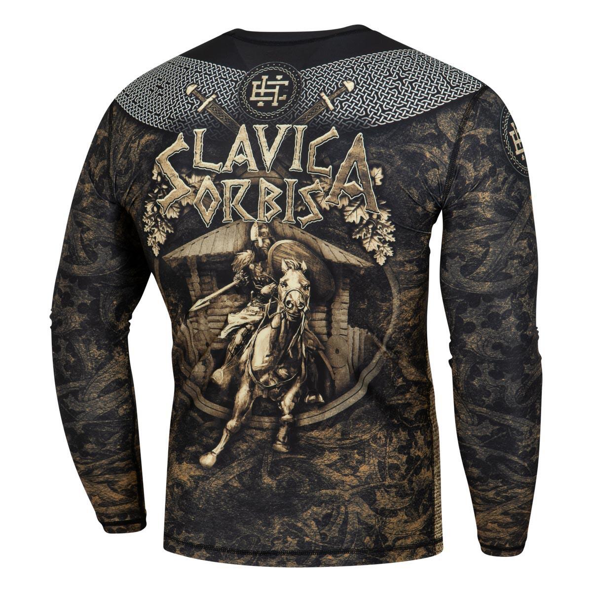 German Rash Guard Langarm-Rashguard für Männer für MMA EXTREME HOBBY SLAVICA ORBIS ...