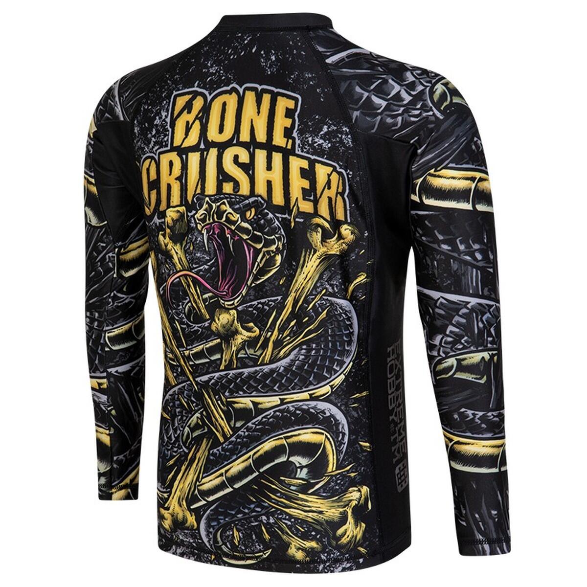 Longsleeve rashguard voor kinderen MMA EXTREME HOBBY BONE CRUSHER 2/6