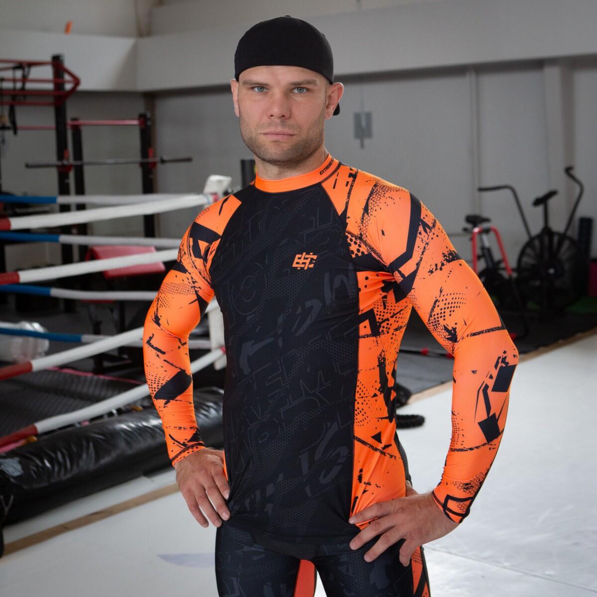 Rashguard à manches longues pour hommes MMA EXTREME HOBBY NEO 3/6