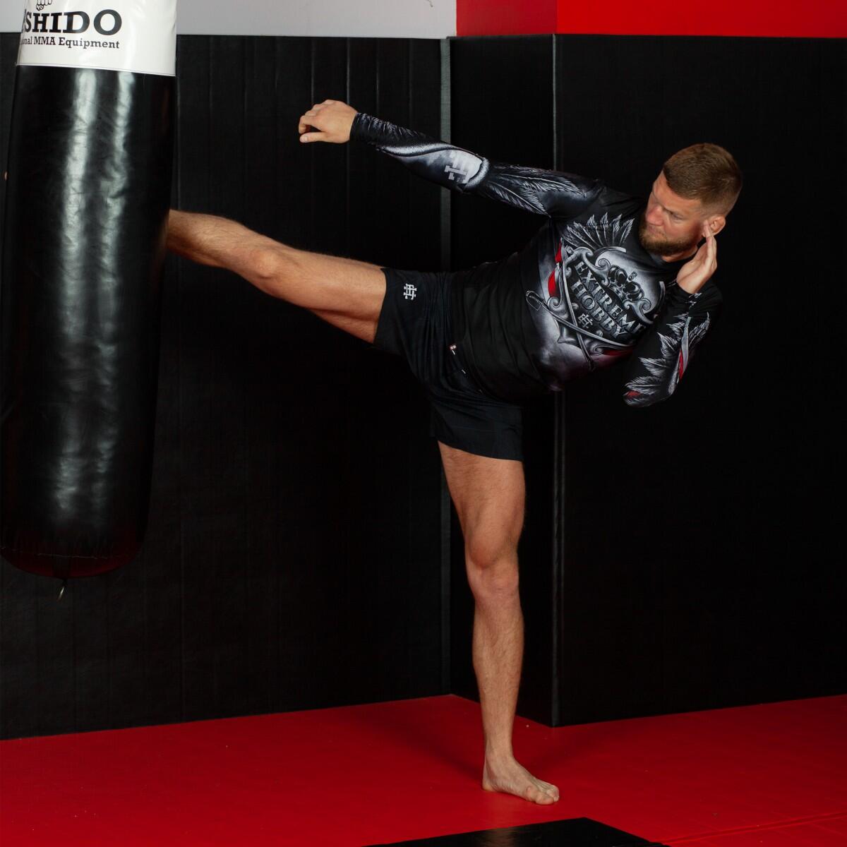 Rashguard à manches longues pour hommes MMA EXTREME HOBBY HUSSAR 5/7