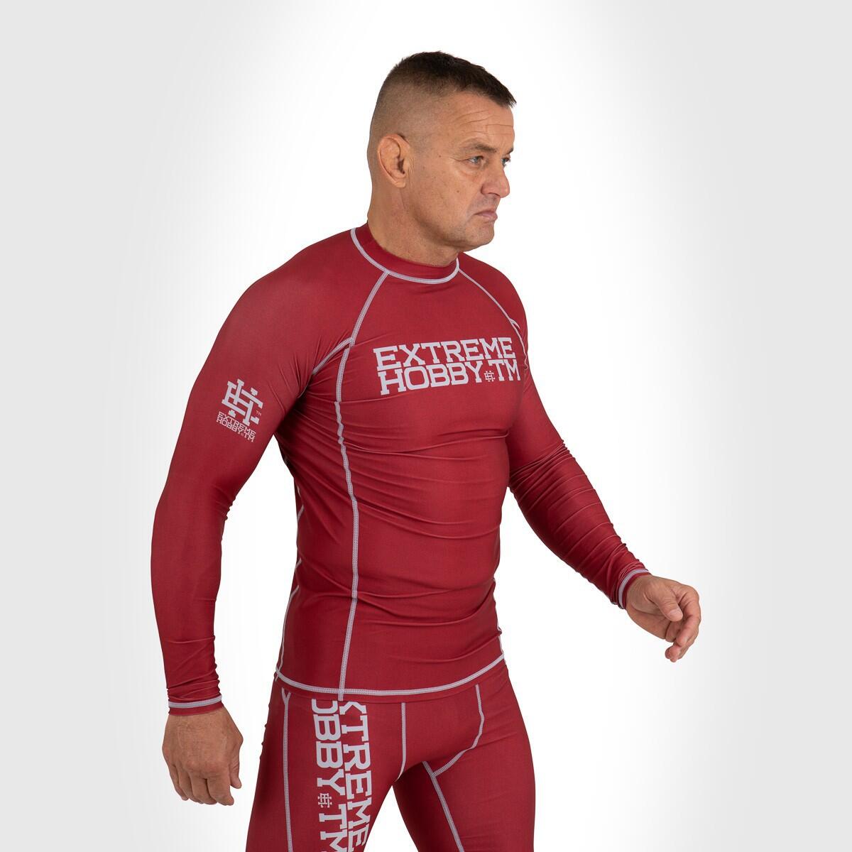 Langarm rashguard voor heren voor MMA EXTREME HOBBY TRACE 6/7