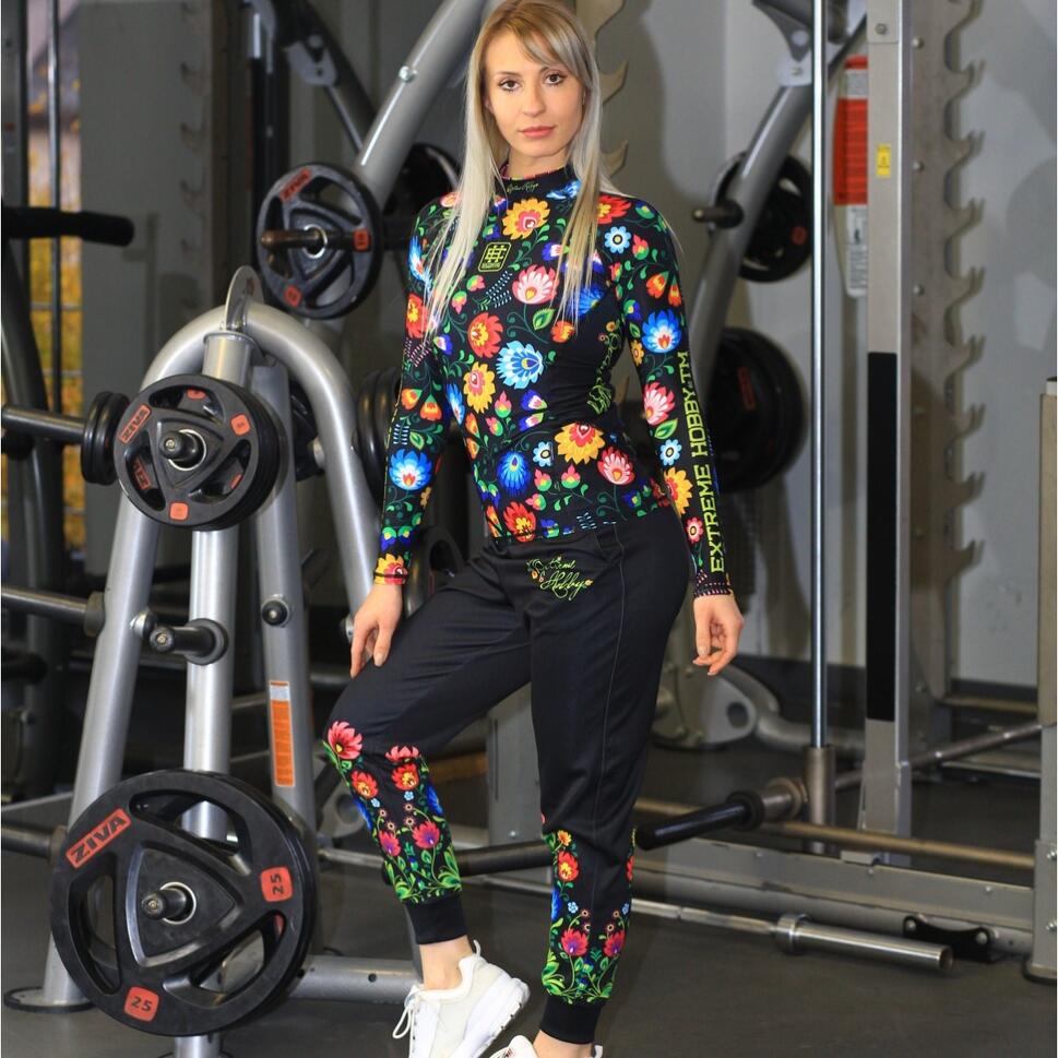 Koszulka Sportowa Rashguard damski MMA EXTREME HOBBY FOLK 2