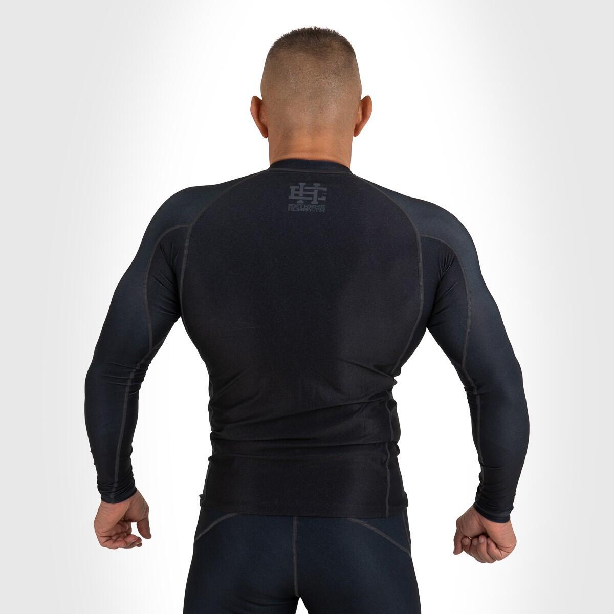 Rashguard a maniche lunghe da uomo MMA EXTREME HOBBY TRACE 4/7