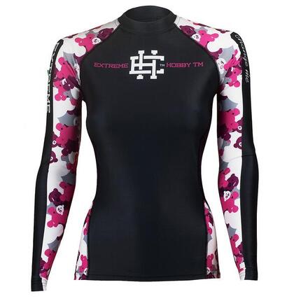 Longsleeve Rashguard für Damen MMA EXTREME HOBBY TEDDY BEAR