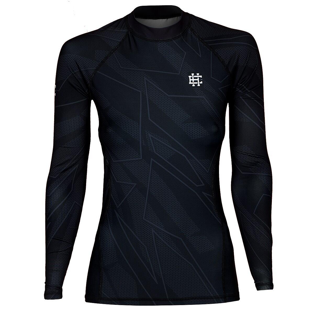 Extreme Hobby - Rashguard À Manches Longues Pour Femmes Mma Extreme Hobby Shadow - Rashguard - Noir - 48 Xl - Decathlon