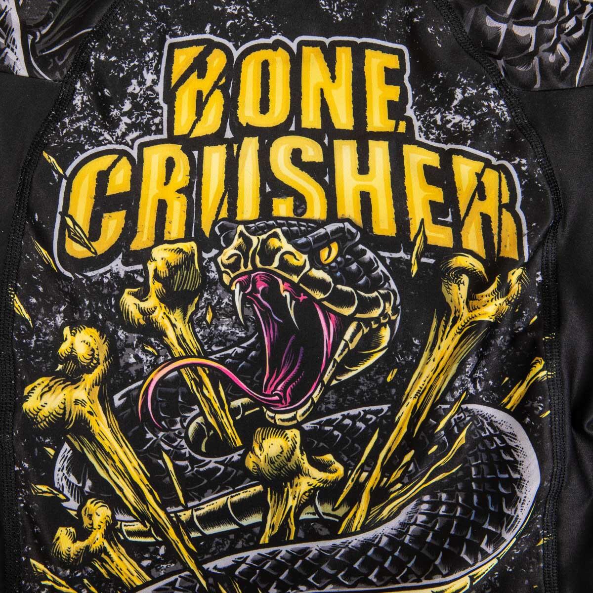 Longsleeve rashguard voor kinderen MMA EXTREME HOBBY BONE CRUSHER 5/6