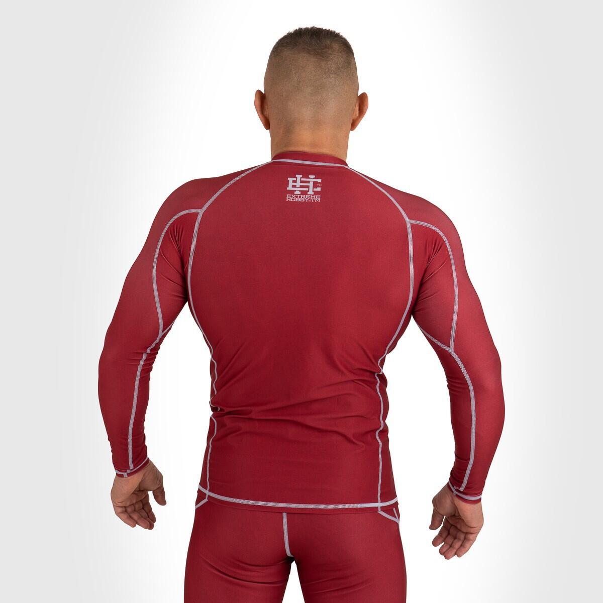 Langarm rashguard voor heren voor MMA EXTREME HOBBY TRACE 4/7
