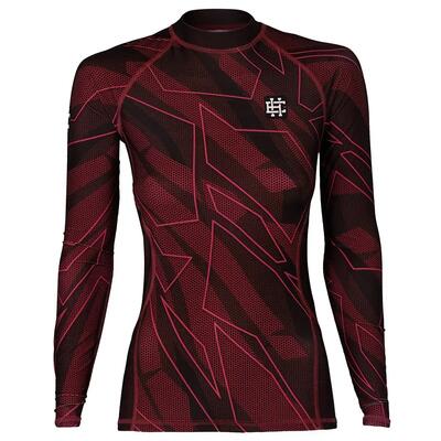 Rashguard met lange mouwen voor dames mma extreme hobby shadow