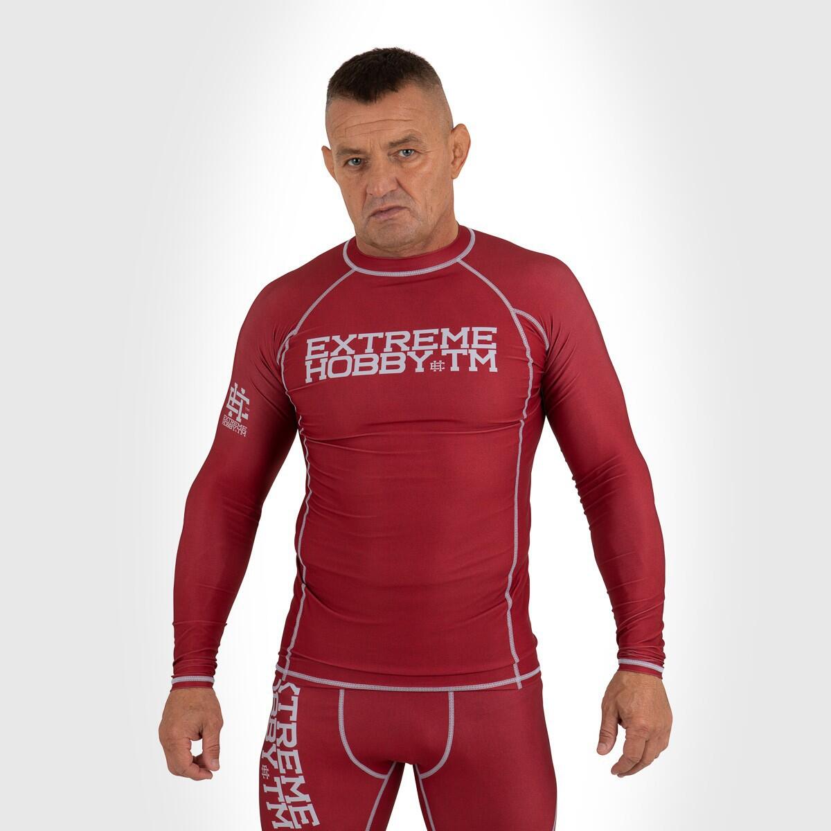Langarm rashguard voor heren voor MMA EXTREME HOBBY TRACE 3/7