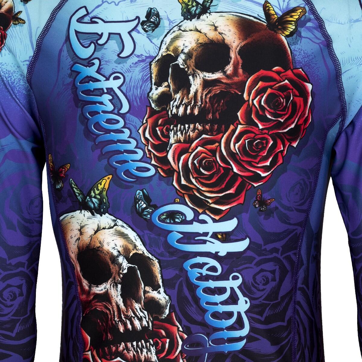 Longsleeve rashguard voor dames MMA EXTREME HOBBY SKULL 2 5/7