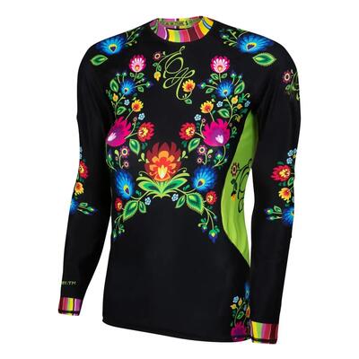 Rashguard met lange mouwen voor dames mma extreme hobby folk