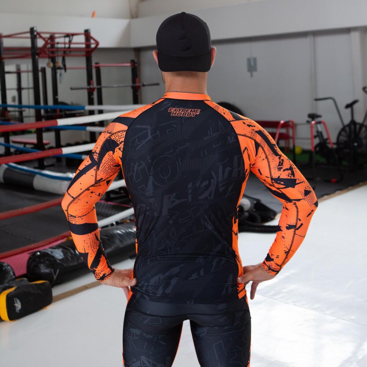 Rashguard à manches longues pour hommes MMA EXTREME HOBBY NEO 4/6