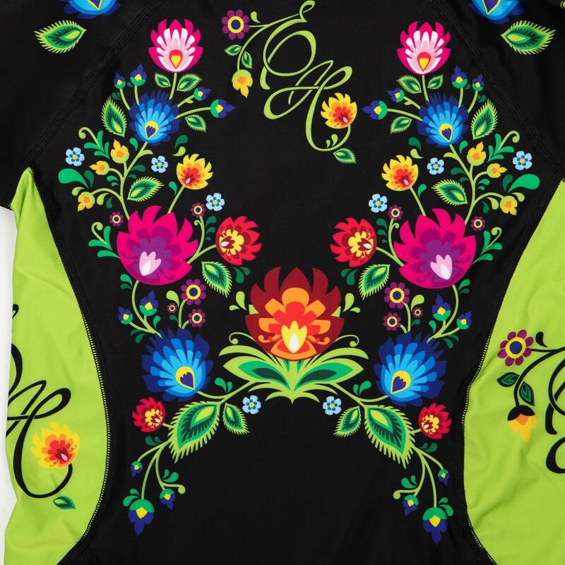 Koszulka Sportowa Rashguard damski MMA EXTREME HOBBY FOLK