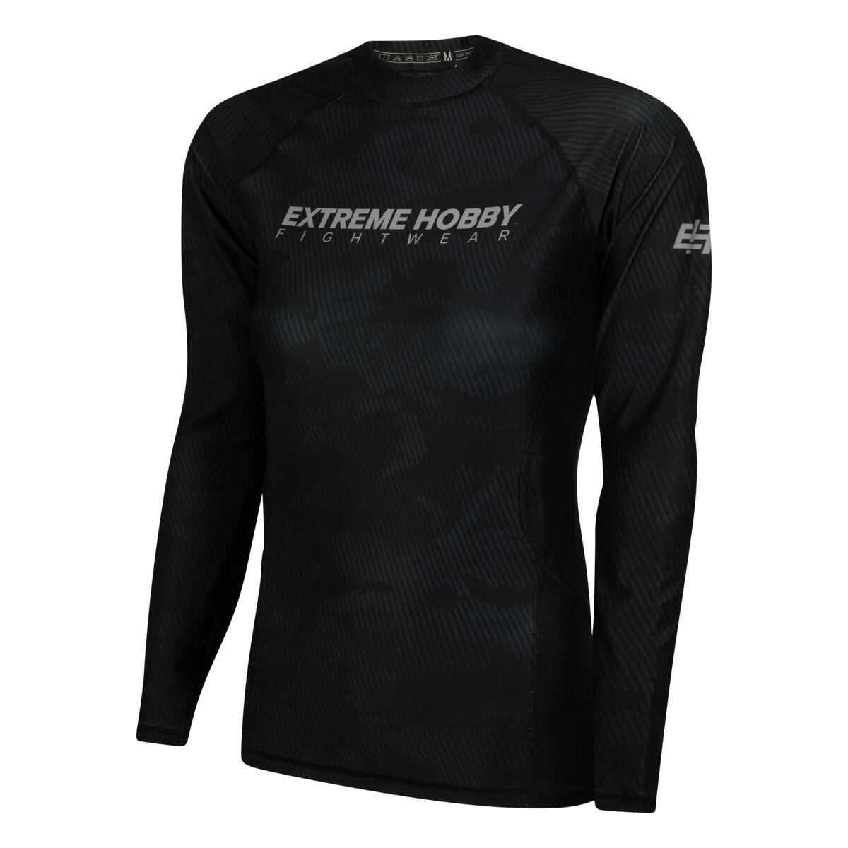 Extreme Hobby - Rashguard À Manches Longues Pour Femmes Mma Extreme Hobby Havoc - Rashguard - Noir - 48 Xl - Decathlon
