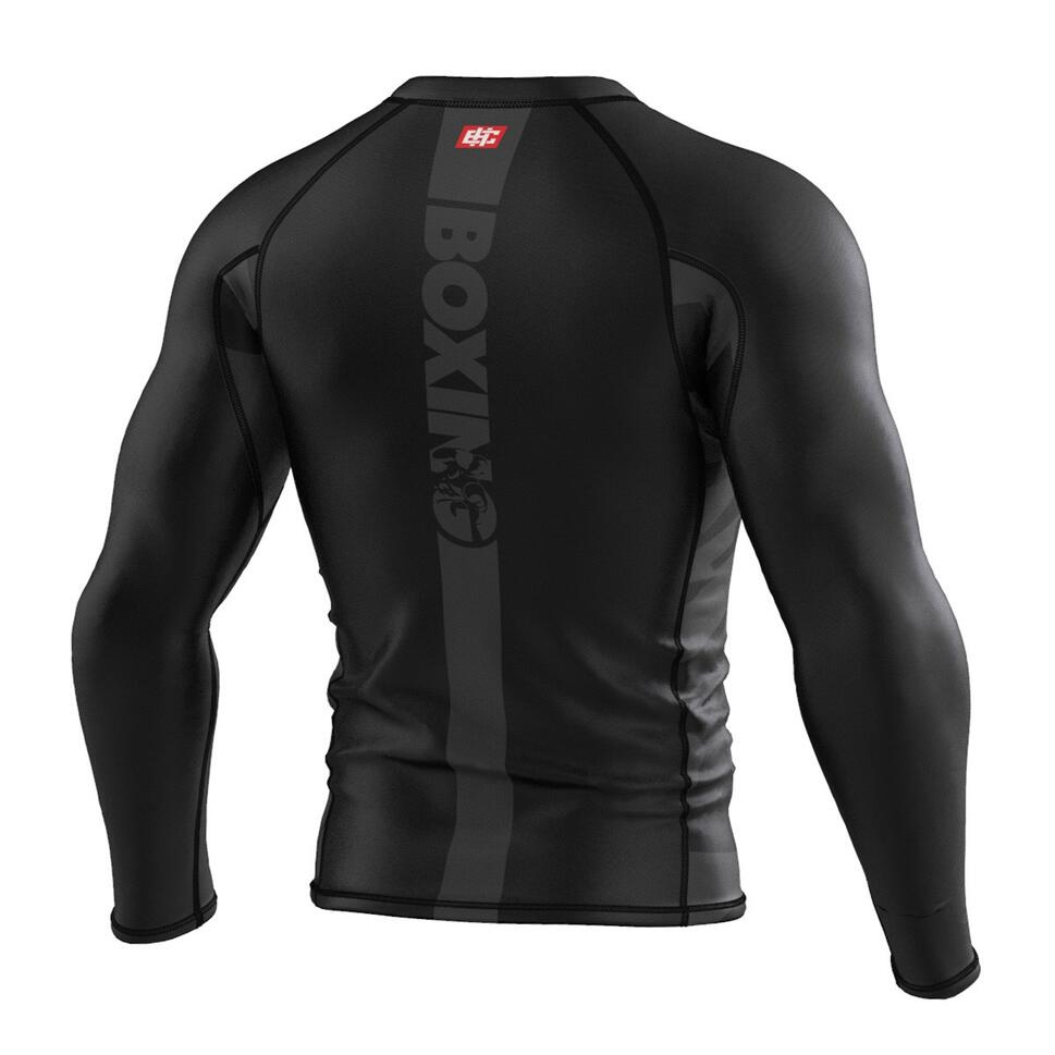 Koszulka sportowa męska Rashguard do MMA EXTREME HOBBY BOLD BOXING