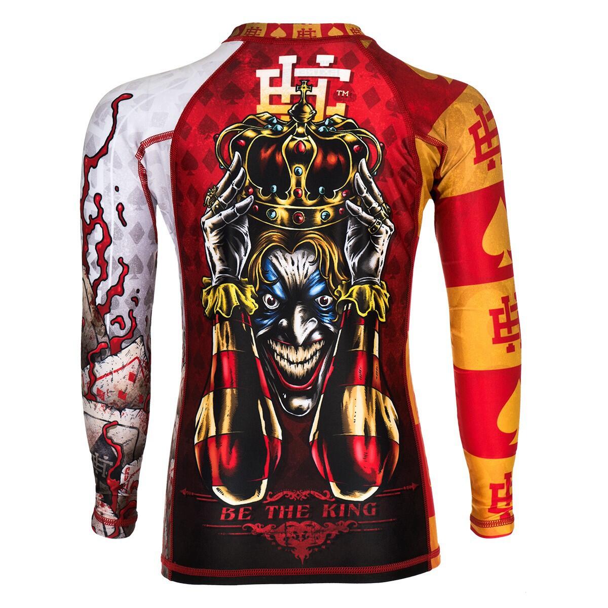 Rashguard à manches longues pour enfants MMA EXTREME HOBBY KILLER CARDS 2/6