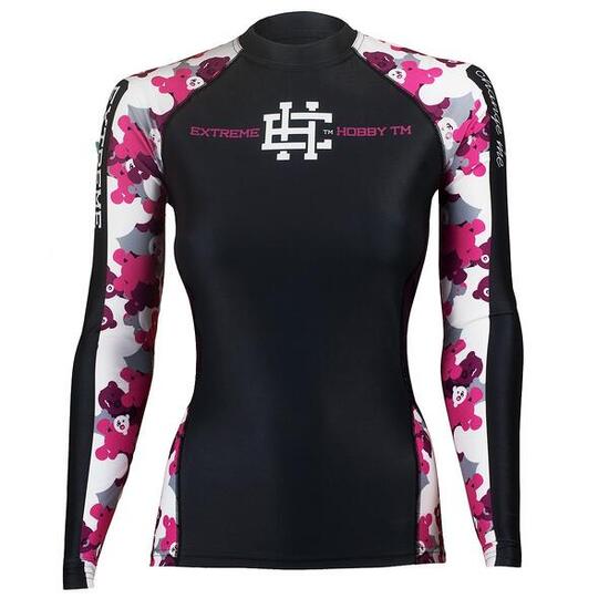 Longsleeve Rashguard für Damen MMA EXTREME HOBBY TEDDY BEAR