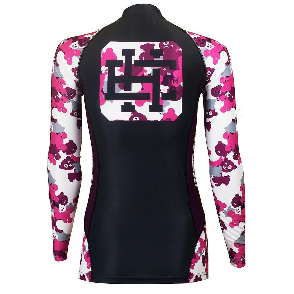 Koszulka Sportowa Rashguard damski MMA EXTREME HOBBY TEDDY BEAR