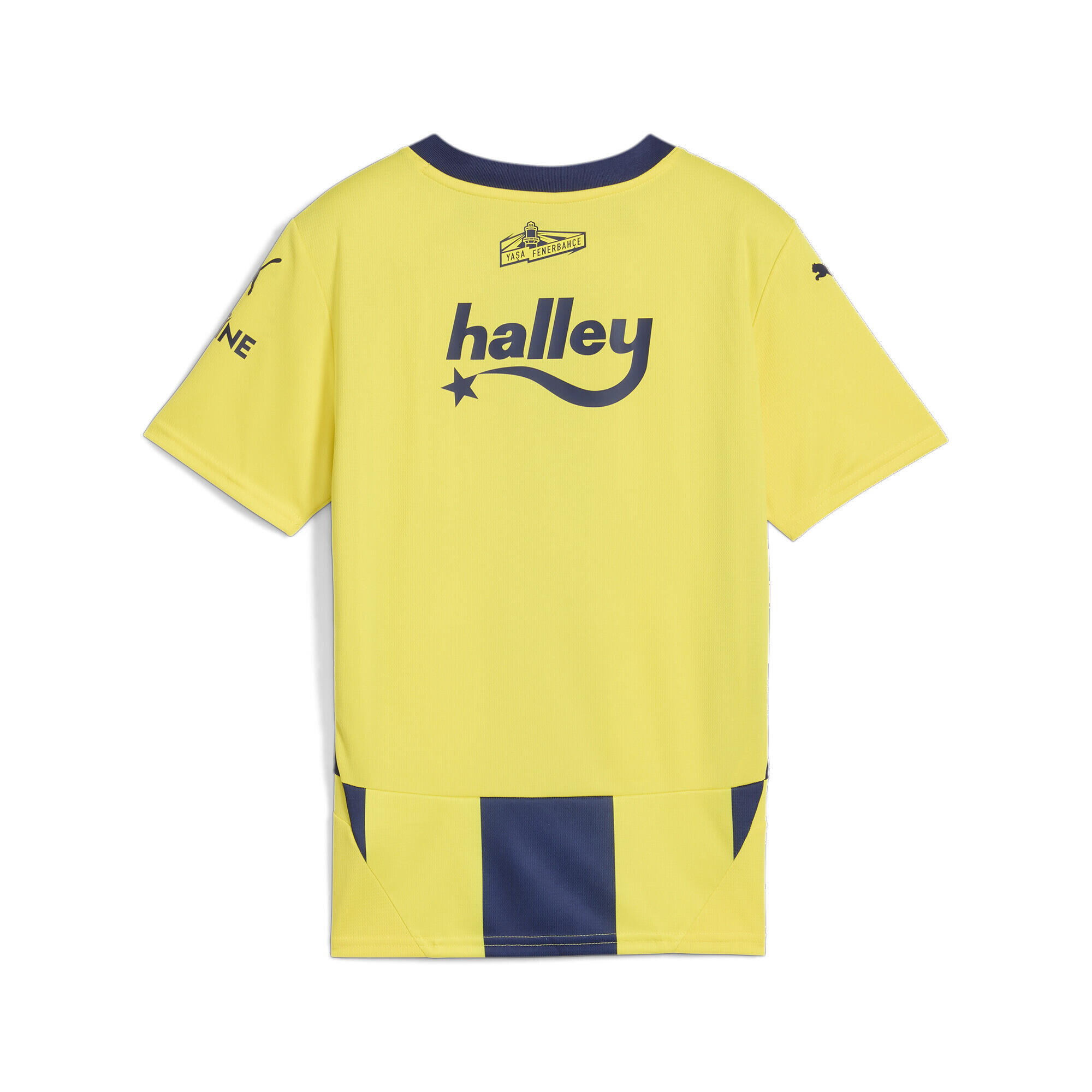Maglia gara Home Fenerbahçe SK 24/25 per ragazzi PUMA Speed Yellow Blue Violet 2/4