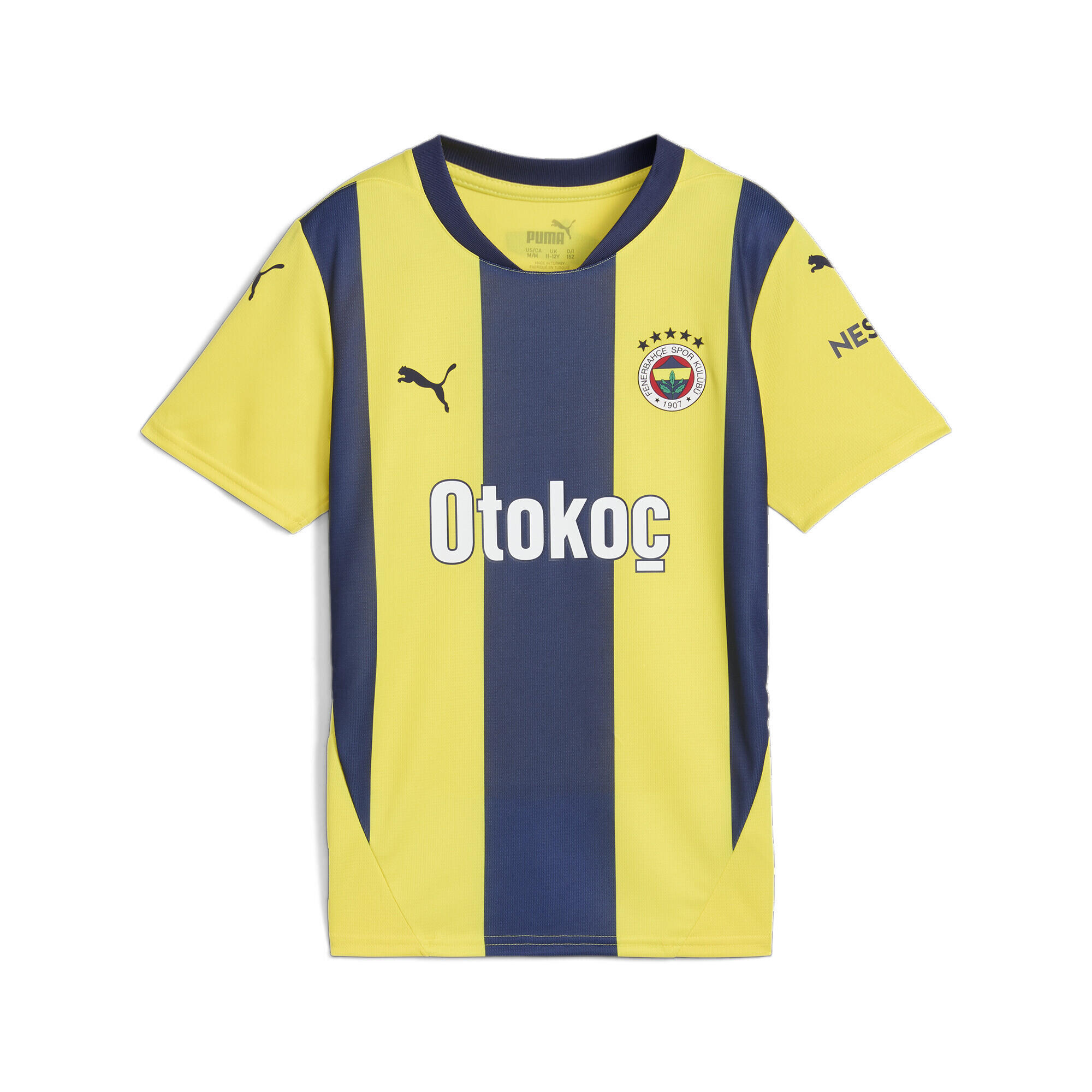 PUMA Dětský dres SK Fenerbahce 24/25 PUMA Speed Yellow Blue Violet