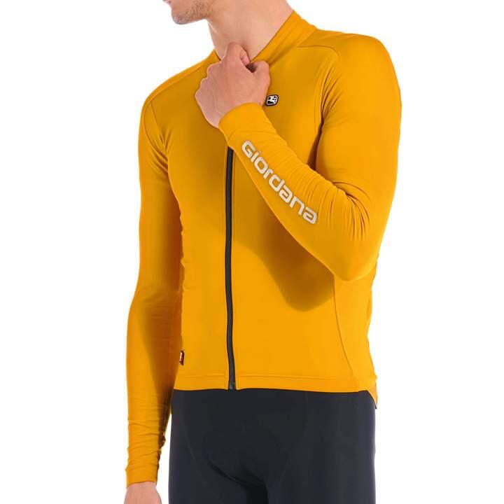 GIORDANA Giordana Men's FR-C Pro Thermal L/S Jersey - Mustard