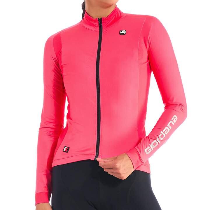 GIORDANA Giordana Women's FR-C Pro Thermal L/S Jersey - Teaberry Pink
