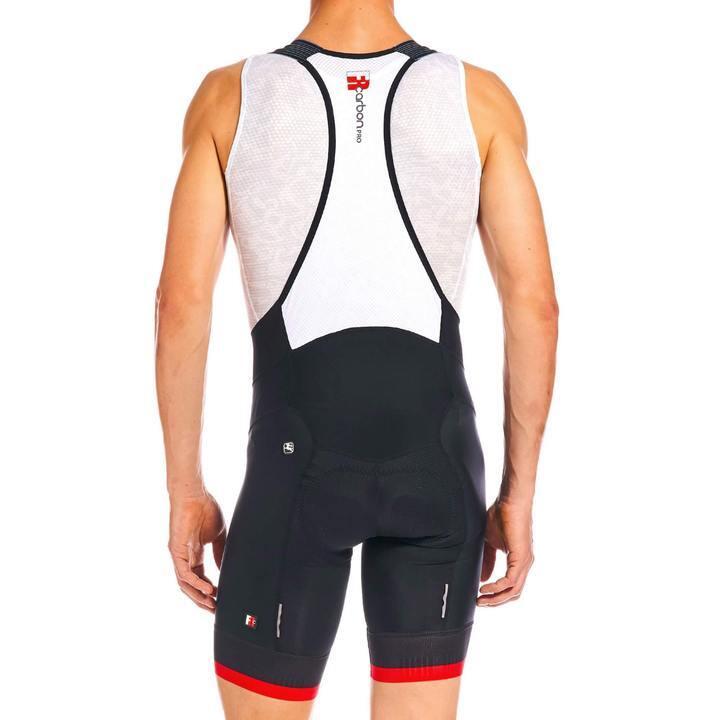 Giordana Mens FR-C Pro Bib Short - Black/Red 2/2