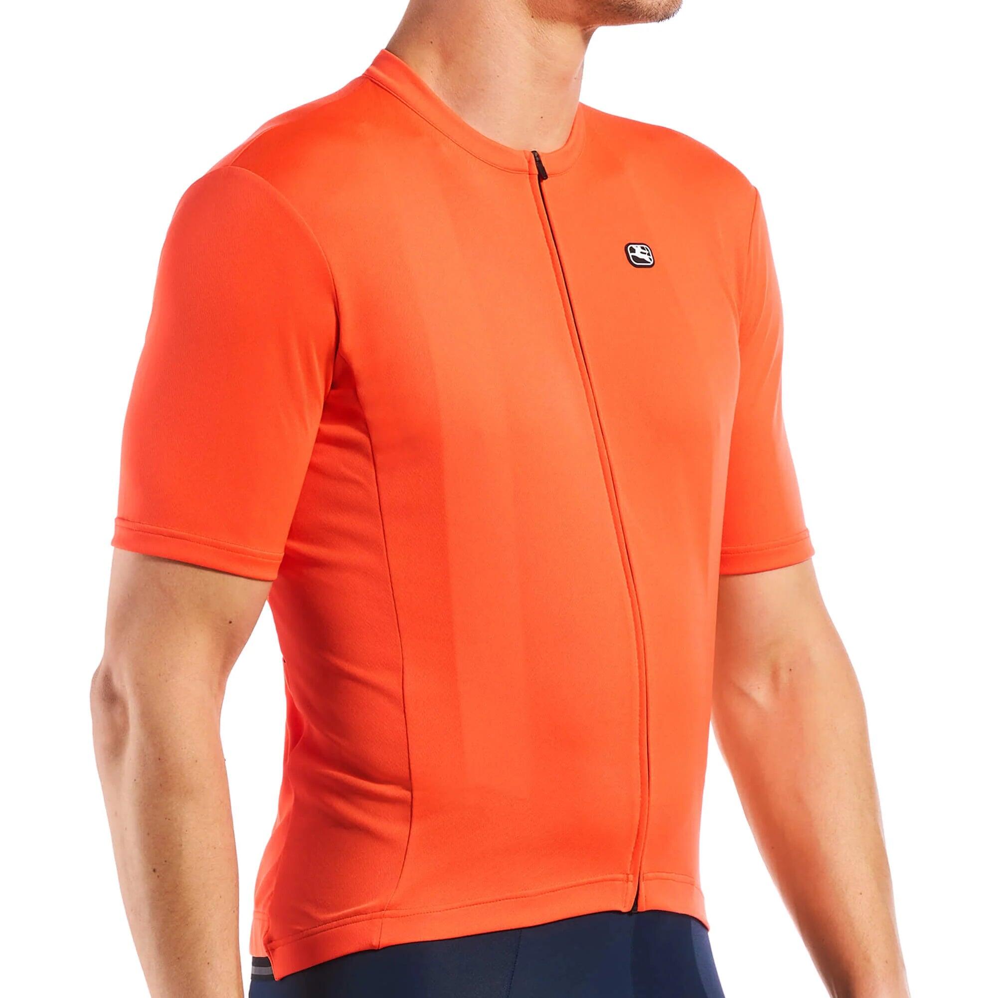 Giordana Men's Fusion S/S Jersey Neon Orange GIORDANA Decathlon