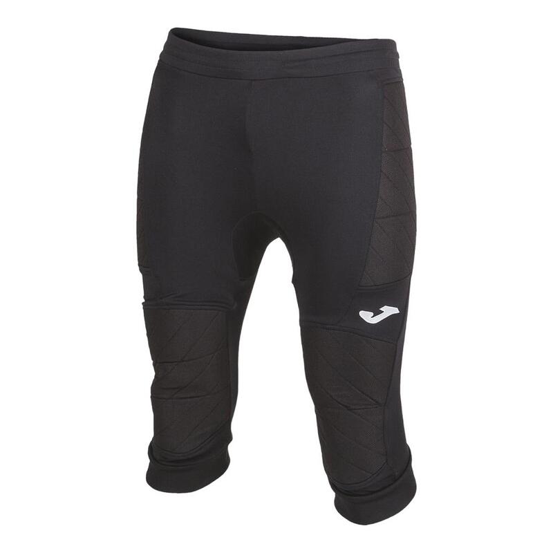 Pantalón 3/4 Fútbol Hombre Joma Protect Negro