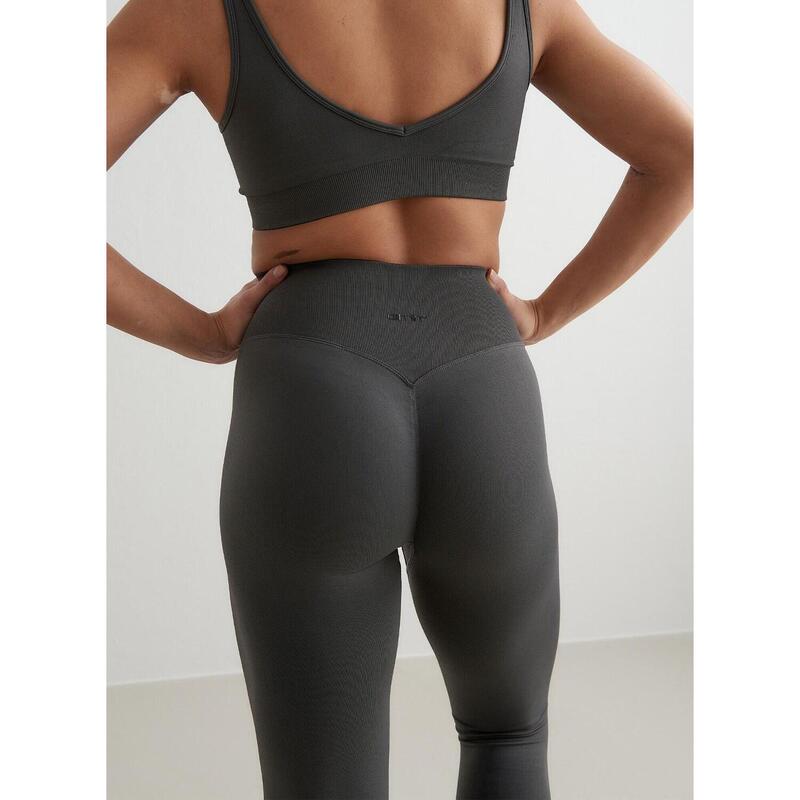 Shadow Grey Shape Seamless Tights